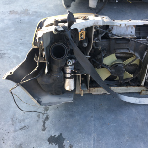 Ноускат Honda HR-V GH4 '2001-2005 a/t + блок ABS+абсорбер ф.R7651 тум.P2380