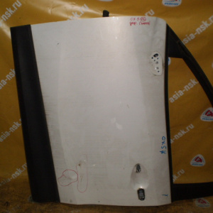 Дверь боковая Mazda CX-5 KE5AW '2012-2014 перед, лев Сильный Дефект  (цена за голое железо)