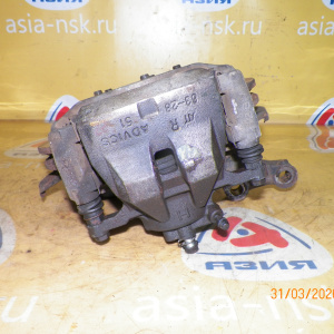 Ступица Toyota ACV45 Camry перед, прав 4WD ABS. В сборе. Суппорт 63-28. Диаметр диска-300мм. Привод на 26 шлицов. 43211-58020