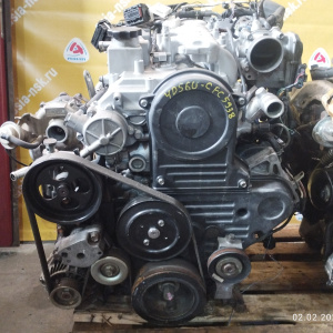 Двигатель Mitsubishi 4D56U-CFC5938 DI-D COMMON RAIL БЕЗ КОНДЕРА турбина 1515A029 L200/Montero Sport/Pajero KB4T '2011-