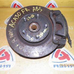 Ступица Toyota ACA30/ACA31/ACA33/ACA36/ACA38/ALA30/ALA35/ASA33/ASA38/GSA33/GSA38/ZSA30/ZSA35 RAV4 перед, прав ABS. Суппорт 63-28.Привод на 30 шлицов. 43211-42