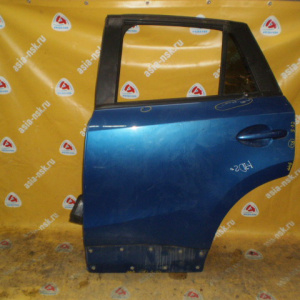 Дверь боковая Mazda CX-5 KE5AW '2012-2014 зад, лев Дефект, под накладку (цена за голое железо)