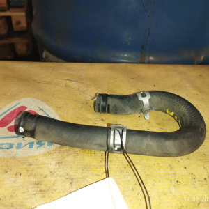 Патрубок радиатора печки Honda 19508-P3F-000 Stepwgn RF1/RF2/RH1 B20B НИЗ, с корпуса термостата на гбц  145 мм.