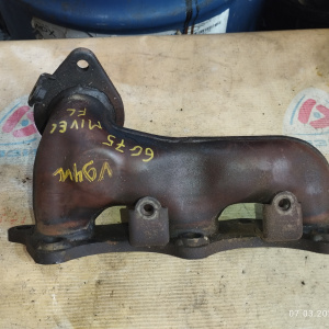 Коллектор выпускной Mitsubishi 6G75 Pajero V97W MIVEC перед, лев 1555A339