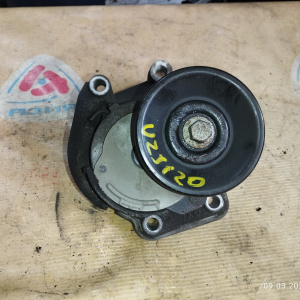 Натяжитель приводного ремня Toyota/Lexus 1UZ-FE/2UZ-FE/3UZ-FE Land Cruiser#LX470 UZJ100/UCF30/UZJ120 '2002-2009 VVTI диаметр ролика 90 мм. ( резьба L