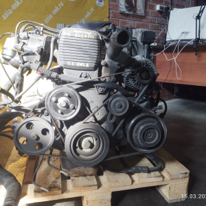 Двигатель Toyota 1G-FE-6027143 БЕЗ ГЕНЕРАТОРА И КОНДЕРА Mark II/Chaser/Cresta GX90