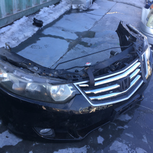 Ноускат Honda Accord CU2 K24A '2008-2011 a/t туманки+бачок омывателя+абсорбер ф.P7566 т.P3879