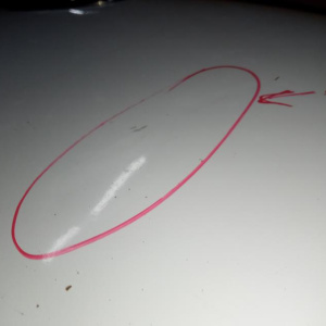 Капот Kia Bongo 3 PU/HD '2004- с эмблемой (дефект справа сверху замят, тычки)