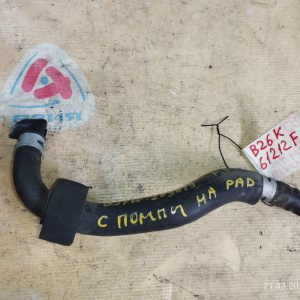 Патрубок радиатора печки Mazda B26K61212F Familia/Premacy BJFW/CP8W FS/FP спомпы на радиатор печки