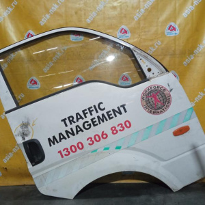 Дверь боковая Kia Bongo 3 PU/HD перед, прав в сборе (дефект, вмятина)