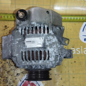 Генератор Toyota 3S-FE/4S-FE/5S-FE Corona ST190/SXN10 ПРОБЕГ 36-65 Т.КМ. NEW 3 конт. овальный разъём ( S/IG/L ) 12V 80A 27060--74410 /-74590/-74640