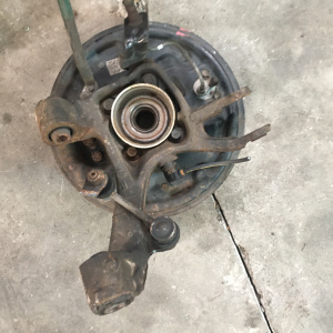 Ступица Toyota ZZE138 Voltz зад, прав 4WD ABS бараб.