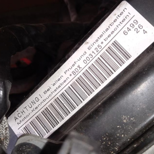 Двигатель Audi A6 BDX-003125 EA837 gen2 2.8L FSI 4WD 6AT БЕЗ НАВЕСНОГО C6/4F2 '2007