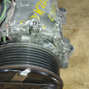 Компрессор кондиционера Honda K20Z2 Civic FD2 ДЕФЕКТ КОРПУСА диаметр шкива 106 мм. TRSE07