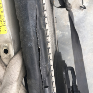 Ноускат Nissan X-Trail NT30 QR20 a/t +туманки+бачок омыват.(брак радиатора охл.) ф.1669 габ.3443 т.114-63826
