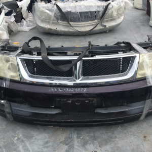 Ноускат Nissan Bassara JNU30 KA24 a/t под сонары+бачок омыв.+расш.+абсорбер (дефект радиатора) ф.100-63586(Xenon) тум.114-63514