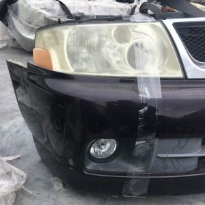 Ноускат Nissan Bassara JNU30 KA24 a/t под сонары+бачок омыв.+расш.+абсорбер (дефект радиатора) ф.100-63586(Xenon) тум.114-63514