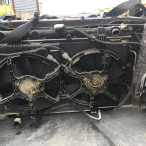 Ноускат Nissan Bassara JNU30 KA24 a/t под сонары+бачок омыв.+расш.+абсорбер (дефект радиатора) ф.100-63586(Xenon) тум.114-63514