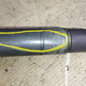 Катушка зажигания Toyota 1NZ/2NZFE длина 120 мм. ДЕФЕКТ ТРЕЩИНЫ 90919-02265