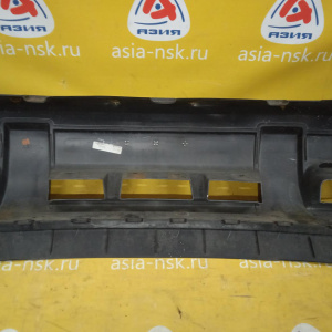 Бампер Chevrolet TrailBlazer GMT360/GMT370/KC перед Чёрный (трещина, дефект туманок)