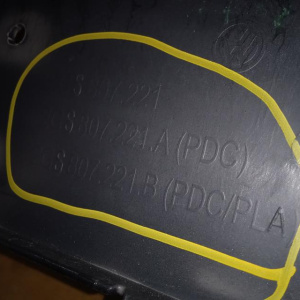 Бампер Volkswagen Polo AW1 перед под парктроники 2GS807221A