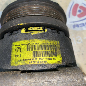 Компрессор кондиционера Ford ASDA/HWDA/HXDA/SHDA Focus 2 CAP 1.4L 1.6L (дефект фишки) 3M5H19D629PH, 3M5H19D629PK, 1809656