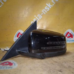 Зеркало Mercedes C-Class W204 лев RHD 7+2к с повторителем '2010