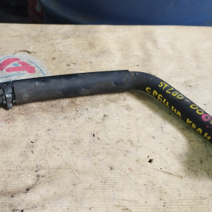 Патрубок радиатора печки Toyota 87245-2D020 Carina ED ST200 3S-FE/4S-FE '09.1993-08.1995 ВЕРХ, с головки на кран печки ( трамб. )