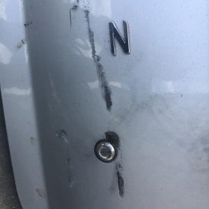 Крышка багажника TOYOTA Platz NCP10 '1999-2002 (без замка) дефект