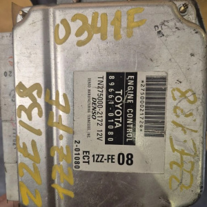 Коса ДВС Toyota 1ZZ-FE Voltz ZZE138-0004320 4WD a/t + компьютер 89661-01080 U341F  мех. заслонка