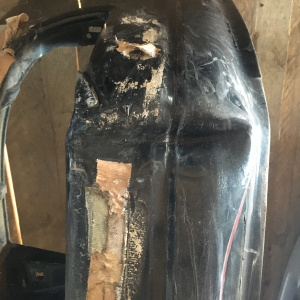 Бампер TOYOTA Vista SV40 '1994-1996 перед Hardtop дефект тум.32-154  52119-32520