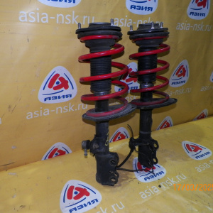 Стойка TOYOTA ACR50 Estima F FR+FL. Пружина тюнинг красные NF210( 0606 ACR50WNF )