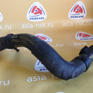 Патрубок  радиатора Nissan 215031KC0B + 21537JD00A Juke NF15 MR16-DDT R н F низ. с корпуса термостата на переходник + переходник