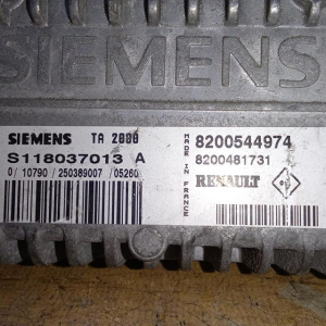 Блок управления акпп Renault Kangoo KC K4M753 1.6 4AT S118037013A 8200544974