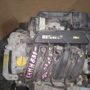 Двигатель Renault Kangoo K4M831/K4MH831-D001635 1.6L 4AT БЕЗ НАВЕСНОГО KW