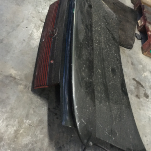 Крышка багажника TOYOTA Carina #T19# '1994-1996 в сборе (спойлер) (без замка)