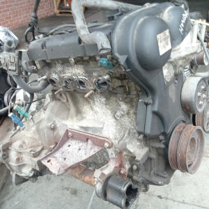 Двигатель Ford Focus 2 HWDA-5U20583 1.6L Zetec-S PFI (100PS) 5MT БЕЗ НАВЕСНОГО CAP '2005