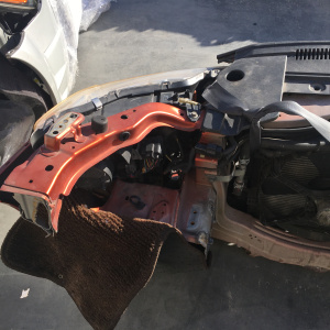 Ноускат Mitsubishi Galant Fortis/Lancer CX3A +туманки+бачок омыват. ф. P8597