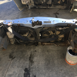 Ноускат Honda Fit GD1 '2001-2005 a/t ф.P1680 (чёрн)