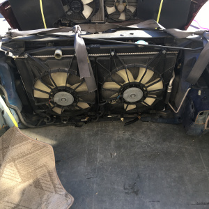 Ноускат Honda Accord CW2 '2008-2011 a/t (брак правой туманки) ф.P7566(Xenon) т.P3879