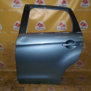 Дверь боковая Mitsubishi ASX/RVR GA3W '02.2010-01.2017 зад, лев Дефект (цена за голое железо)
