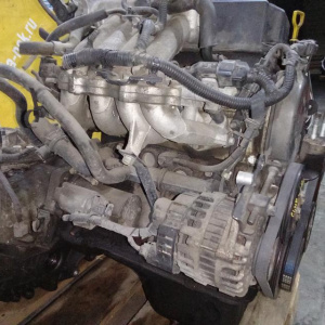 Двигатель Kia Picanto G4HE-6180290 1.0L 4AT Корея BA/BC '2006
