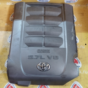 Накладка декоративная на двс Toyota 3UR-FE Tundra/Sequoia USK56/USK65 серого цвета 11209-0S010