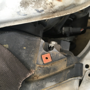 Ноускат Toyota Chaser JZX90 1G '1992-1994 a/t дефект L фары ф.22-229, т.22-233