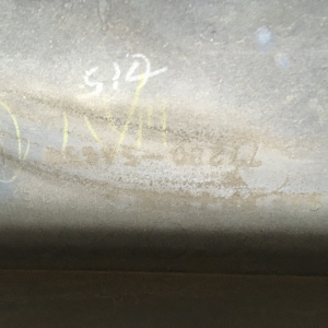 Накладка на дверь Suzuki Aerio RD51S зад, лев 77280-54G50