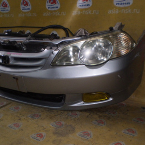 Ноускат Honda Odyssey RA6 F23A a/t Дефект бампера (сонары) Дефект крепления R фары ф.P0648 xenon тум.P1008