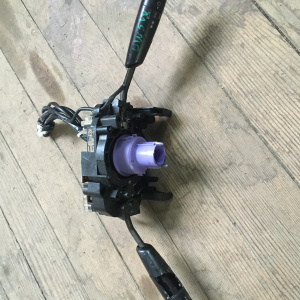 Блок подрулевых переключателей Mazda Demio DW3W '1996- +задний дворник дефект