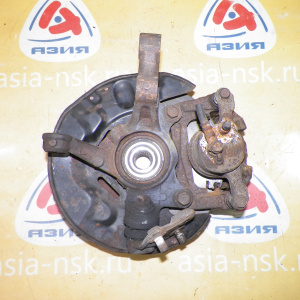 Ступица Toyota ZZE138/ZZE134 Voltz/Matrix перед, лев 4WD ABS. В сборе. Диаметр диска-275мм. 5шпилек. 43212-12390. 43512-02130