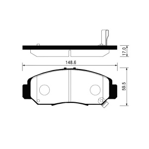 Колодки тормозные Honda Accord CL7/CL8/CL9/UA5/RA6/RA7/RA8/RG/RB/RN/CU/TA2/TA4 Под 300диск остаток 60-70% F 06450-S0K-J01, 06450-S0K-J02, 06450-S3N-J0