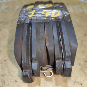 Колодки тормозные Honda Accord CL7/CL9/UA5/RA6/RA7/RG1/RB1/CU2/UC1/TA2 F23A остаток 80-90% F 45022-SFE-J10/45022-S3N-000/45022-SEA-J11/PF-8445